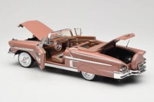 Chevrolet Impala カブリオレ ブラウン Motormax 1:18 73112 メタル - 画像 5/8
