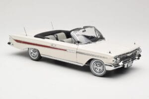 Chevrolet Impala カブリオレ ホワイト Sun Star 1:18 3405 メタル - 画像 6/8