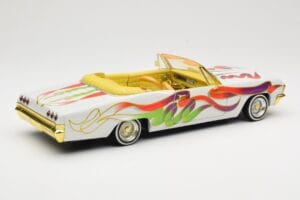 Chevrolet Impala Lowrider White Metallic Hot Wheels 1:18 27635 メタル - 画像 3/8