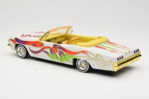 Chevrolet Impala Lowrider White Metallic Hot Wheels 1:18 27635 メタル - 画像 7/8
