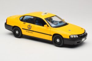 Chevrolet Impala タクシー Maisto 1:18 36617 メタル - 画像 6/8