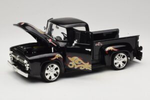 Chevrolet Old School Cody Project Truck & Chopper Set Joyride 1:18 33911 メタル - 画像 2/8