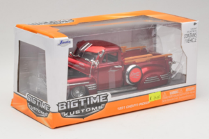 Chevrolet Pickup Bigtime Kustoms レッド Jada 1:24 96802 メタル - 画像 2/3