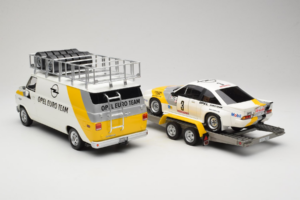 Opel Manta 400 Group B Rally Tour de Corse 1984 Chevrolet G30 サービスバン付き Otto 1:18 OT491 レジン - 画像 2/13