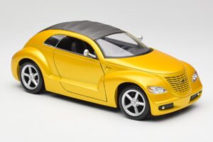 Chrysler Pronto Cruizer ゴールド Maisto 1:18 37800 メタル - 画像 6/8