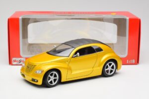 Chrysler Pronto Cruizer ゴールド Maisto 1:18 37800 メタル - 画像 8/8