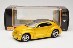Chrysler Pronto Cruizer ゴールド Maisto 1:18 50338 メタル - 画像 8/8