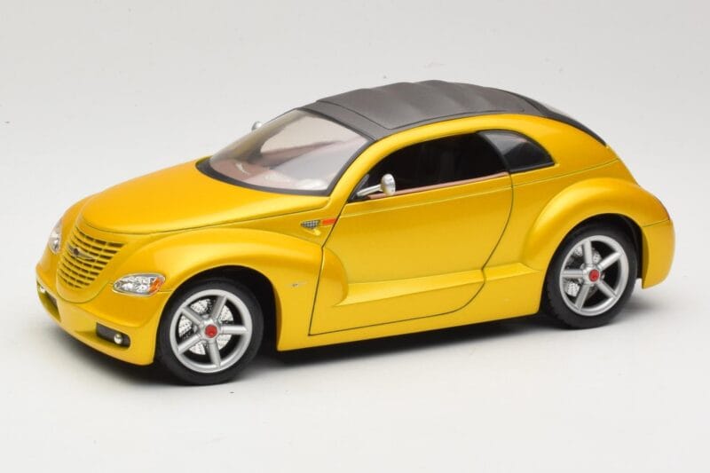 Chrysler Pronto Cruizer ゴールド Maisto 1:18 50338 メタル