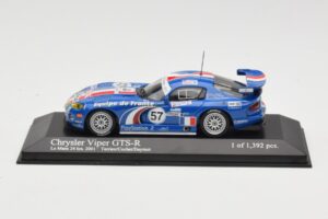 Dodge Viper GTS-R #57 Terrien / Cochet / Dayraut Le Mans 24 Hours 2001 Minichamps 1:43 400011457 メタル