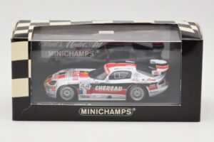 Dodge Viper GTS-R #58 C. Bouchut / Belloc / Monteiro Le Mans 24 Hours 2001 Minichamps 1:43 400011458 メタル - 画像 4/4