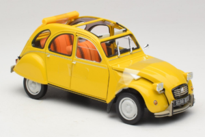 Citroen 2CV 6 Club Mimosa Yellow Norev 1:18 181496 メタル - 画像 4/6