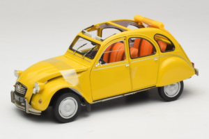Citroen 2CV 6 Club Mimosa Yellow Norev 1:18 181496 メタル