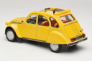 Citroen 2CV 6 Club Mimosa Yellow Norev 1:18 181496 メタル - 画像 5/6