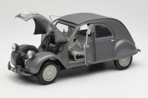 Citroen 2CV A グレー Tchibo 1:18 49418 メタル - 画像 2/8