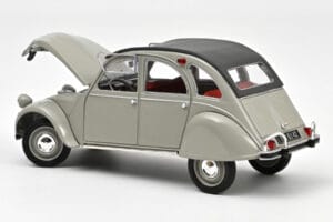 Citroen 2CV AZAM ローズグレー Norev 1:18 181430 メタル - 画像 2/3