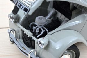 Citroen 2CV AZAM ローズグレー Norev 1:18 181430 メタル - 画像 3/3