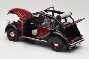 Citroen 2CV Charleston レッド Minichamps 1:18 150111501 メタル - 画像 5/8