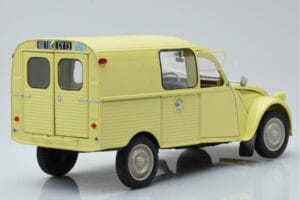 Citroen 2CV Furgonette AK350 パスティスイエロー Norev 1:18 181488 メタル - 画像 3/8