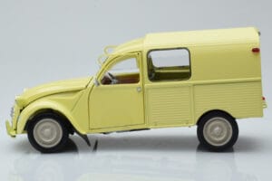 Citroen 2CV Furgonette AK350 パスティスイエロー Norev 1:18 181488 メタル - 画像 4/8