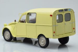 Citroen 2CV Furgonette AK350 パスティスイエロー Norev 1:18 181488 メタル - 画像 7/8