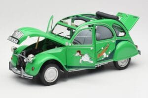 Citroen 2CV グリーン Norev 1:18 181513 メタル - 画像 2/8