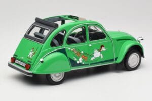 Citroen 2CV グリーン Norev 1:18 181513 メタル - 画像 3/8