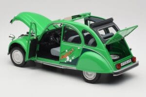 Citroen 2CV グリーン Norev 1:18 181513 メタル - 画像 5/8