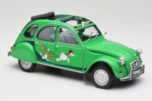 Citroen 2CV グリーン Norev 1:18 181513 メタル - 画像 6/8