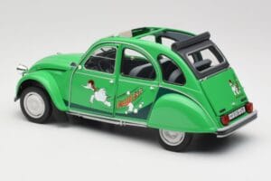 Citroen 2CV グリーン Norev 1:18 181513 メタル - 画像 7/8