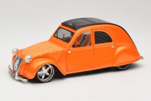 Citroen 2CV オレンジ Maisto 1:18 31321 メタル