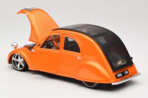 Citroen 2CV オレンジ Maisto 1:18 31321 メタル - 画像 5/8