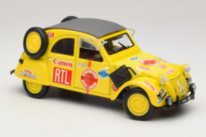 Citroen 2CV Rally イエロー Maisto 1:18 56032 メタル - 画像 4/6