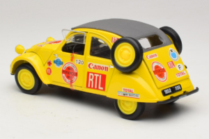 Citroen 2CV Rally イエロー Maisto 1:18 56032 メタル - 画像 5/6