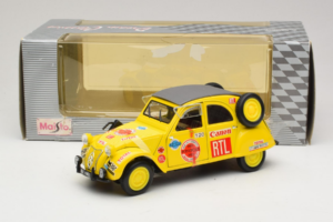 Citroen 2CV Rally イエロー Maisto 1:18 56032 メタル - 画像 6/6