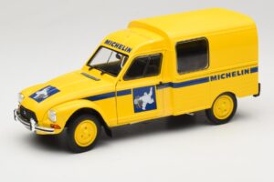 Citroen Acadiane Michelin イエロー Solido 1:18 S1800406 メタル