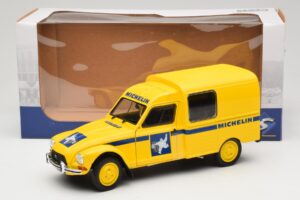 Citroen Acadiane Michelin イエロー Solido 1:18 S1800406 メタル - 画像 6/6