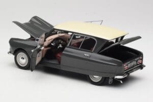Citroen Ami 6 グリーン Norev 1:18 181534 メタル - 画像 5/8