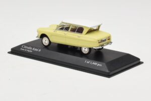 Citroen Ami 6 イエロー ホワイト Minichamps 1:43 400111661 メタル - 画像 3/4