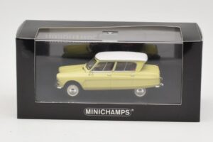 Citroen Ami 6 イエロー ホワイト Minichamps 1:43 400111661 メタル - 画像 4/4