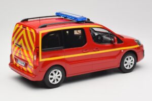 Citroen Berlingo II Pompiers レッド Norev 1:18 181641 メタル - 画像 2/6