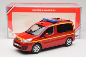 Citroen Berlingo II Pompiers レッド Norev 1:18 181641 メタル - 画像 6/6