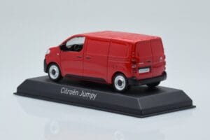 Citroen Jumpy Van レッド Norev 1:43 155821 メタル - 画像 3/4