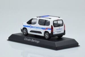 Citroen Berlingo Police Municipale v1 ホワイトブルー Norev 1:43 155767 メタル - 画像 3/4