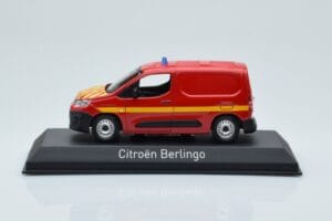 Citroen Berlingo Van Sapeurs Pompiers レッド Norev 1:43 155772 メタル