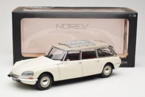 Citroen DS21 Break ホワイト Norev 1:18 181590 メタル - 画像 8/8