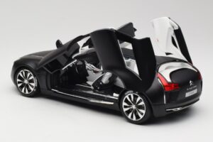 Citroen C-Metisse Matte Black Norev 1:18 181597 メタル - 画像 5/8