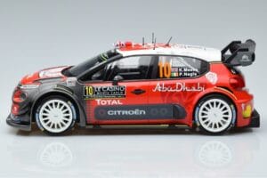 Citroen C3 WRC #10 K. Meeke / P. Nagle Rally Monte Carlo 2018 Norev 1:18 181636 メタル - 画像 3/6