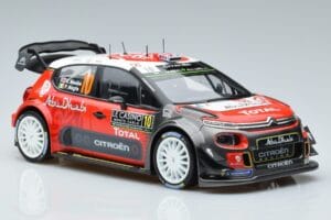 Citroen C3 WRC #10 K. Meeke / P. Nagle Rally Monte Carlo 2018 Norev 1:18 181636 メタル - 画像 4/6