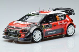 Citroen C3 WRC #10 K. Meeke / P. Nagle Rally Monte Carlo 2018 Norev 1:18 181636 メタル