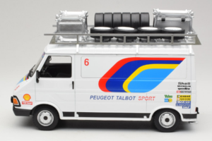 Citroen C35 Peugeot Talbot Sport Assistance 1985 IXO 1:18 18RMC019X メタル - 画像 3/6